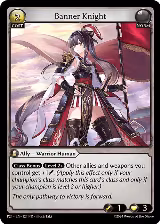 Banner Knight (124), Promotional Cards — Grand Archive card price