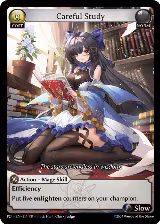 Careful Study (111), Promotional Cards — Grand Archive card price