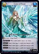 Cone of Frost (151), Promotional Cards — Grand Archive card price