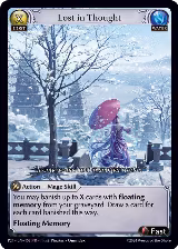 Lost in Thought (153), Promotional Cards — Grand Archive card price