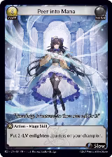 Peer into Mana (154), Promotional Cards — Grand Archive card price
