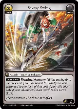 Savage Swing (140), Promotional Cards — Grand Archive card price