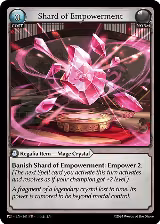 Shard of Empowerment (141), Promotional Cards — Grand Archive card price