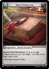 Slate Whetstone (144), Promotional Cards — Grand Archive card price