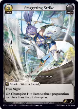 Staggering Strike (152), Promotional Cards — Grand Archive card price