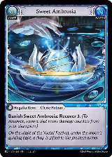 Sweet Ambrosia (147), Promotional Cards — Grand Archive card price
