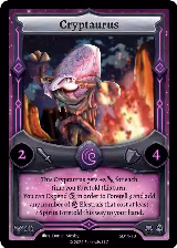 Cryptaurus (SD11-10) — card price