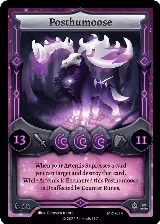 Posthumoose (MR1-014) — card price