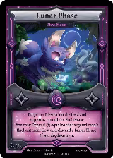 Lunar Phase - New Moon (MR1-076) — card price