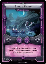 Lunar Phase - Waxing Crescent (MR1-077) — card price