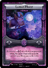 Lunar Phase - Full Moon (MR1-080) — card price