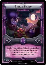 Lunar Phase - Waning Gibbous (MR1-081) — card price