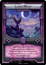 Lunar Phase - Waning Crescent (MR1-083) — card price