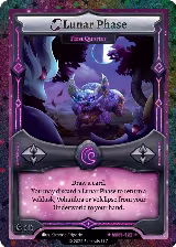 Lunar Phase - First Quarter (Stellar) (MR1-122) — card price