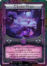 Lunar Phase - Waxing Gibbous (Stellar) (MR1-123) — card price