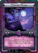Lunar Phase - Full Moon (Stellar) (MR1-124) — card price