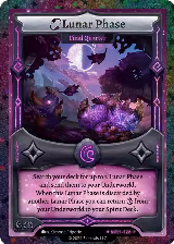 Lunar Phase - Final Quarter (Stellar) (MR1-126) — card price
