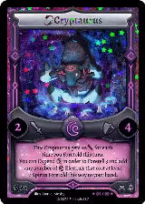 Cryptaurus (Serialized) (/99), Moonrise — Elestrals card price