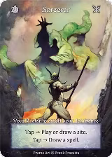 Sorcerer (Store Alternate Art Promo) (Foil) — card price