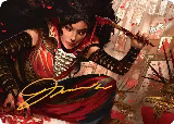 Blood Artist Art Card (Gold-Stamped Signature) (22) — card price