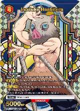 Inosuke Hashibira (078) (R*) (UE05BT/KMY-1-078), Demon Slayer: Kimetsu no Yaiba — Union Arena card price