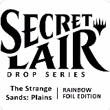 Secret Lair Drop: The Strange Sands: Plains - Rainbow Foil Edition, Secret Lair Drop Series — Magic card price