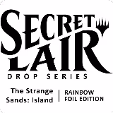 Secret Lair Drop: The Strange Sands: Island - Rainbow Foil Edition, Secret Lair Drop Series — Magic card price