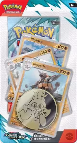 Journey Together Premium Checklane Blister [Rhyperior], Journey Together — Pokémon card price