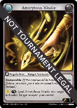 Amorphous Missile (002) — card price