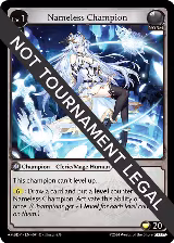 Nameless Champion (Cleric/Mage) (001) — card price