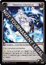 Nameless Champion (Cleric/Warrior) (001) — card price