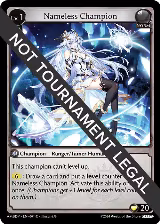 Nameless Champion (Ranger/Tamer) (001) — card price