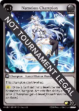 Nameless Champion (Tamer/Warrior) (001) — card price