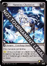 Nameless Champion (Cleric/Ranger) (001) — card price