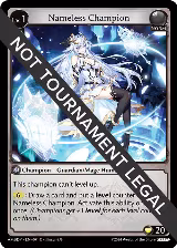 Nameless Champion (Guardian/Mage) (001) — card price