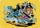 District Mascot Art Card (50/54) (Gold-Stamped Signature) (50) — card price
