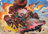 Redshift, Rocketeer Chief Art Card (Gold-Stamped Signature) (13) — card price
