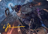 Zahur, Glory's Past Art Card (Gold-Stamped Signature) (10) — card price