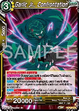 Garlic Jr., Confrontation (BT27-074) — card price