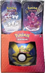 Retail Exclusive Pokemon Paldean Fates Mini Tins + Poke Ball Tin, Miscellaneous Cards & Products — Pokémon card price