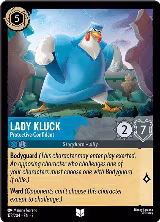 Lady Kluck - Protective Confidant (172/204), Archazia's Island — Lorcana card price