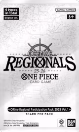 Offline Regional Participation Pack 2025 Vol. 1, One Piece Promotion Cards — One Piece card price