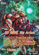 Broly // SS Broly, Big Action (SLR) (BT27-066), History of Z — DB Super card price