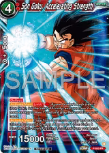 Son Goku, Accelerating Strength (Zenkai Series Tournament Pack Vol.11) (P-665), Tournament Promotion Cards — DB Super card price