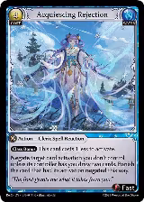 Acquiescing Rejection (017) — card price