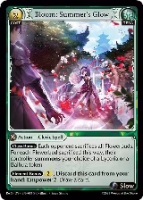 Bloom: Summer's Glow (031) — card price