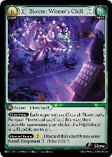 Bloom: Winter's Chill (032) — card price