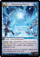 Glimmering Refusal (025) — card price