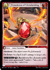 Fatestone of Unrelenting (023) — card price