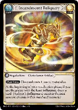Incandescent Reliquary (012) — card price